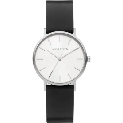 Afbeelding van Jacob Jensen Damen Uhren Analog Quarz One Size Weiß 32020794
