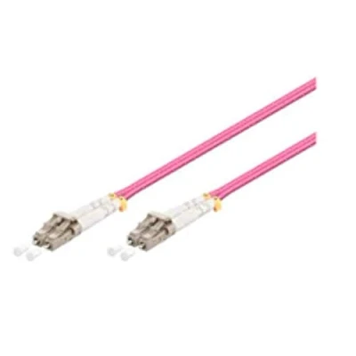 Afbeelding van Microconnect 7 m LC/UPC glasvezelkabel OM4 violet (7 m, OM4, LC/UPC, stekker, violet)