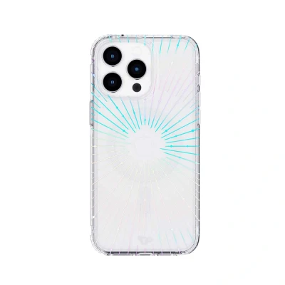 Afbeelding van Tech21 Evo Clear MagSafe hoesje iPhone 15 Pro glitter
