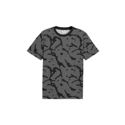 Afbeelding van Puma Essentials LOGO LAB Tshirt print, Heren, Maat: Medium, Black