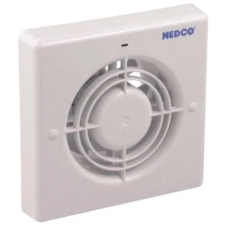 Afbeelding van Nedco badkamer /toiletventilator CR 100 VT met sensor+timer