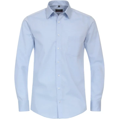 Afbeelding van Redmond Modern FIT Langarm IN Verschiedenen Overhemd, Heren, Maat: Small, Blau