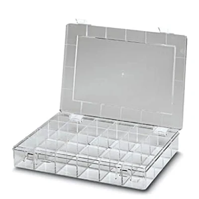 Afbeelding van Phoenix Contact SORTI 4/24 Assortimentsdoos (l x b h) 335 225 55 mm Aantal vakken: 24 Vaste onderverdeling Inhoud 1 stuk(s)