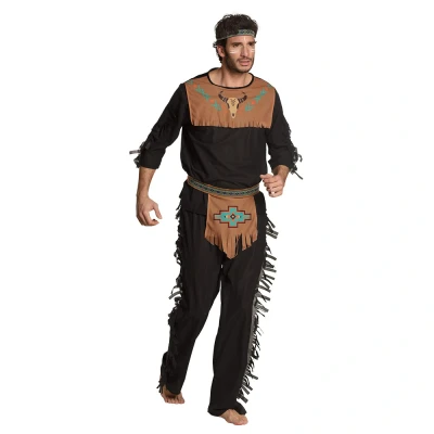 Afbeelding van Boland Kostuum Noble wolf (50/52) Volwassenen Indiaan Cowboy