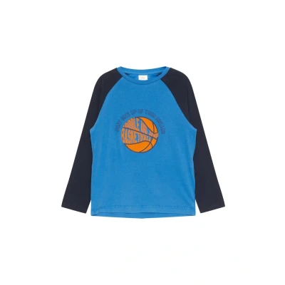 Afbeelding van s.Oliver Junior Raglanshirt met print op de voorkant, 5952, 92 98 Große Größen