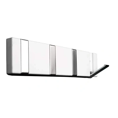 Afbeelding van HOME It® flex kapstok met 4 haken 31,6 x 2,2 7,2 cm wit
