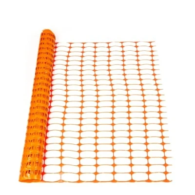 Afbeelding van KARAT Afsluithek oranje Lengte: 30 meter Hoogte: 1 Waarschuwingsnet, veiligheidsnet 100g/m² materiaaldikte begrenzingshek, veiligheidshek, bouwhek omheining van kunststof net