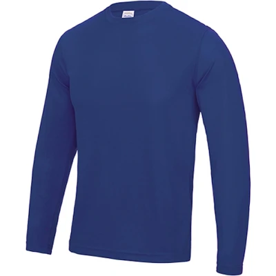 Afbeelding van Unisex T shirt met lange mouwen Cool &#039;Royal Blue&#039; XXL