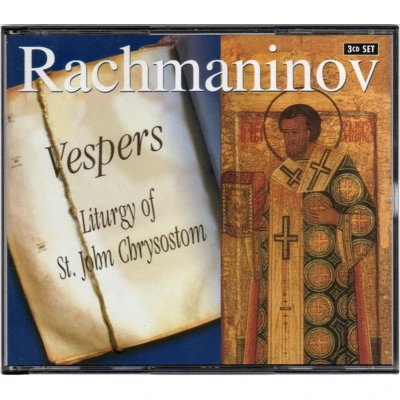 Afbeelding van Rachmaninov: Vespers, Liturgy of St John Chrysostom etc / Savchuk et al
