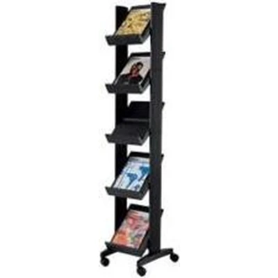 Afbeelding van Paperflow Mobiele folderhouder Corner Compact zwart