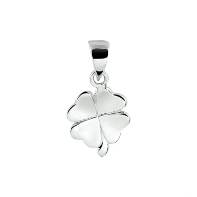 Afbeelding van Trendjuwelier huiscollectie Hanger Zilver Klaver