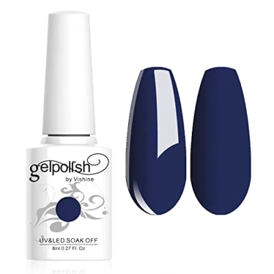 Afbeelding van Vishine Nagellak, 8 ml, semi permanent, gel, UV, LED, Soak Off manicure #1029