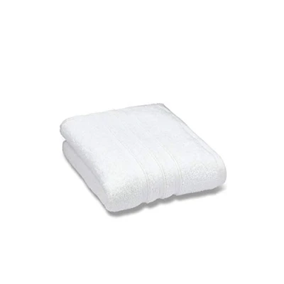 Afbeelding van Catherine Lansfield Zero Twist, badhanddoek, wit