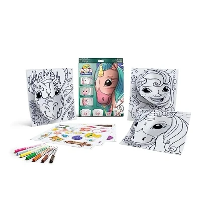 Afbeelding van Crayola POPS Hobbypakket 3D Activiteiten Voor Kinderen Mystieke Wezens