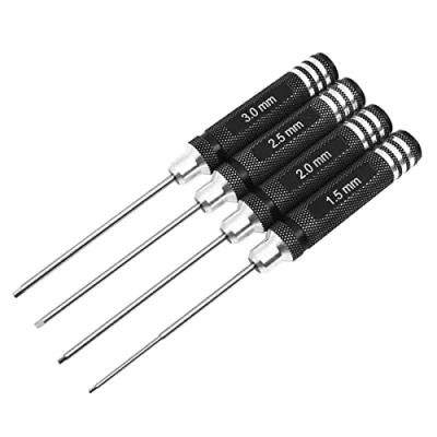 Afbeelding van WANGCL Hex Schroevendraaier Set 4 STKS RC Auto Tool Kit Reparatie Tools voor Crawler Monster Trucks 1.5mm 2mm 2.5mm 3mm