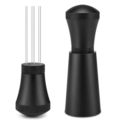 Afbeelding van Csuntikulo WDT Tool, verbeterde Tool espresso naald met 7 fijne naalden, koffie tamper naald, accessoires, koffiemixer, koffiemixer voor barista