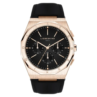 Afbeelding van Liebeskind Berlin Chronograaf, Dames, Maat: One Size, Schwarz