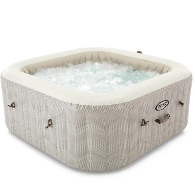 Afbeelding van Intex opblaasbare spa 4 persoons Chevron Deluxe