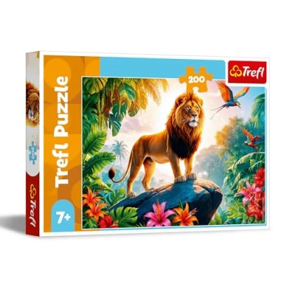 Afbeelding van Trefl 200 King of the jungle/ Trefl_FSC Mix 70%.