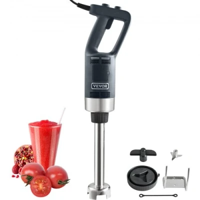 Afbeelding van VEVOR Staafmixer, 500 W, handmixer, commercieel, robuust, 660 mm, variabele snelheid, lemmet van roestvrij staal, 304, draagbaar, veelzijdig, voor soep, smoothie, puree, babyvoeding