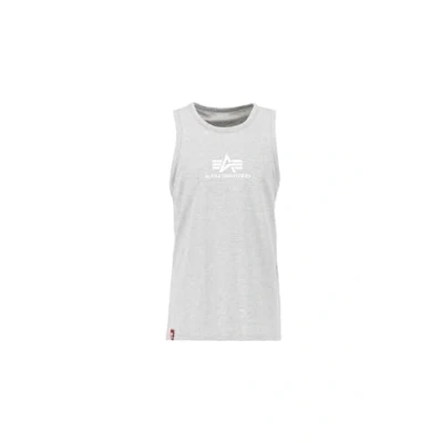 Afbeelding van Alpha Industries Basic Tank T Shirt voor Mannen Grey Heather