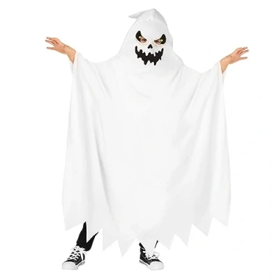 Afbeelding van Morph Halloweenkostuum, spook, kinderen, jongens, carnavalskostuum, spookkostuum