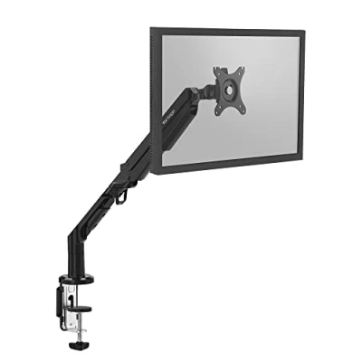 Afbeelding van Vantage Premium Monitor enkele arm beugel (VESA 75 &amp; 100, max. 3 12 kg, voor 17 36 inch schermen, met gasveer, draaibaar, kantelbaar, draaibaar) zwart