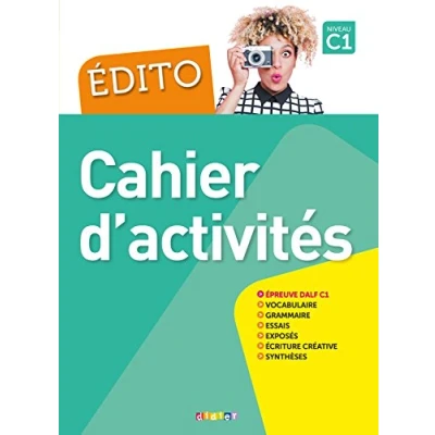 Afbeelding van Édito C1. Cahier d&#039;exercices: d&#039;exercices