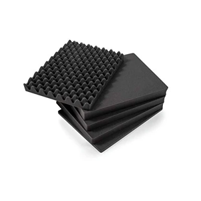 Afbeelding van B&amp;W voorgestanst kubusschuim 5 delige set voor onze robuuste outdoor transportkoffer type 2000