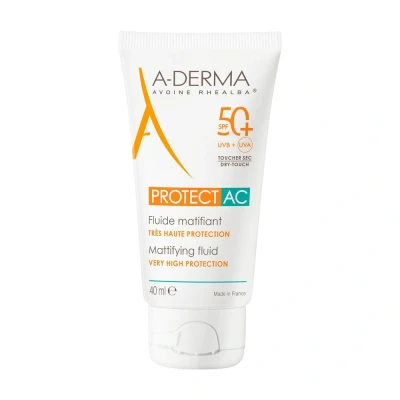 Afbeelding van Aderma Protect Creme Acne Ip50+ Tube 40ml