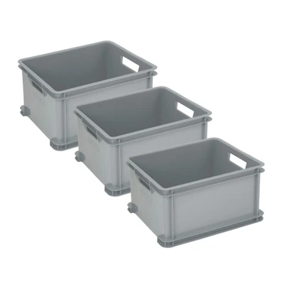 Afbeelding van Curver Unibox Classic Opbergbox L 3x30L 43x35x23,5cm Grijs