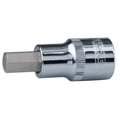 Afbeelding van KS Tools 918.5302 1/2&quot; CHROMEplus Bit dopsleutel binnenzeskant, kort, 13mm