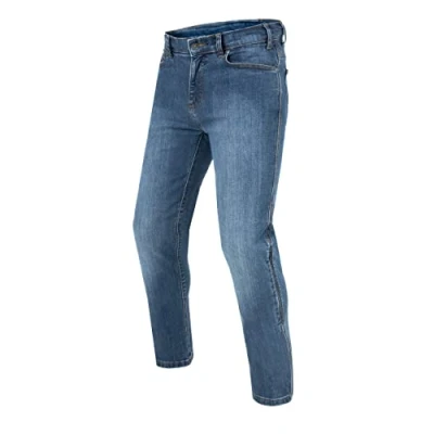 Afbeelding van REBELHORN Classic III Motorjeans voor heren, voering van aramidevezel, SAS TEC knie en heupbeschermers, regular fit