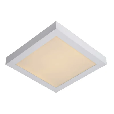 Afbeelding van Lucide BRICE LED Plafonnière Dimb. 1x30W IP44 Wit