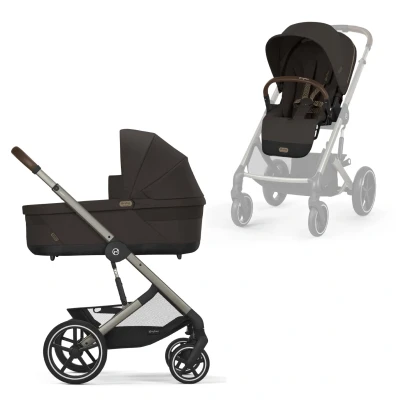 Afbeelding van Cybex Wandelwagen Balios S Lux Chocolate Brown./Browm