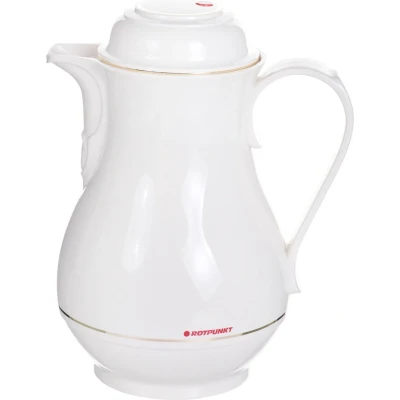 Afbeelding van ROTPUNKT 330 IVORY Pitcher Thermos 1 l Glazen inzet Ecru