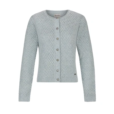 Afbeelding van Stockerpoint Damesjas Juliette gebreide jas, rook, standaard, 38