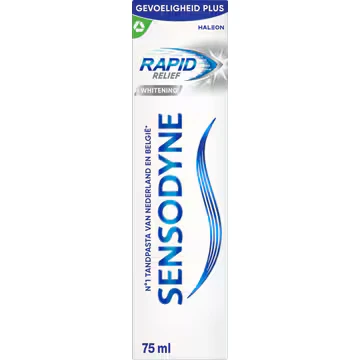 Afbeelding van Sensodyne Rapid Relief White Tandpasta 75ml