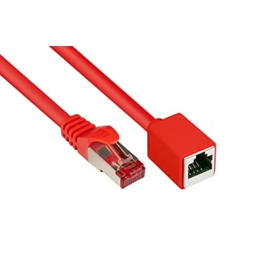 Afbeelding van S/FTP CAT6 Gigabit netwerk verlengkabel / zwart 3 meter