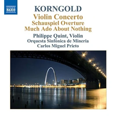Afbeelding van Philippe Quint, Orqesta Sinfónica De Mineria Korngold: Violin Concerto (CD)