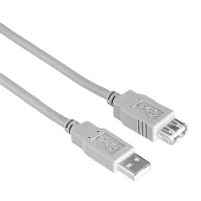 Afbeelding van Hama 00200906, 3 m, USB A, 2.0, 480 Mbit/s, Grijs