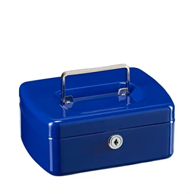 Afbeelding van Burg Wächter Casa 2167 BL geldcassette met inzetstuk voor munten, messing stiftcilinder,