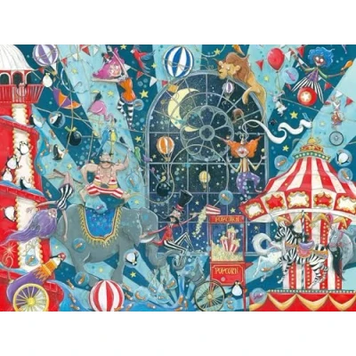 Afbeelding van Ravensburger Legpuzzel Willkommen Beim Zirkus, 1000st.