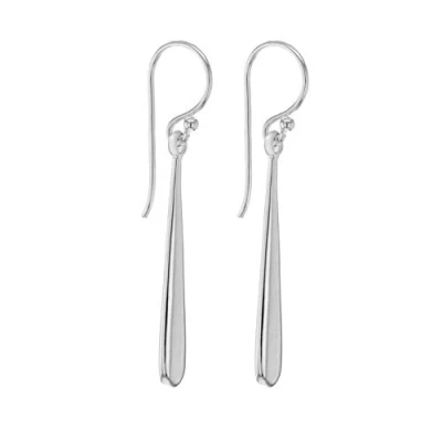 Afbeelding van Tuscany Silver Oorbellen Sterling zilver bom, Eén maat, zilver, eenvoudig Voor Dames