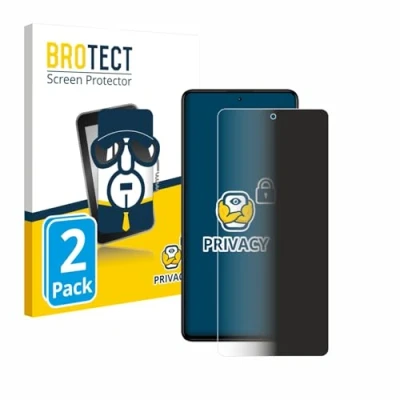 Afbeelding van BROTECT privacy screenprotector voor Xiaomi Redmi Note 12 Pro+ Folie Beschermfolie Blauwlichtfilter (2 Stuks)