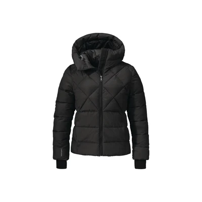 Afbeelding van Schöffel Dames Ins Jacket Boston L, warme winterjas van gerecyclede materialen, lichte gewatteerde jas met capuchon, winddicht en waterafstotend