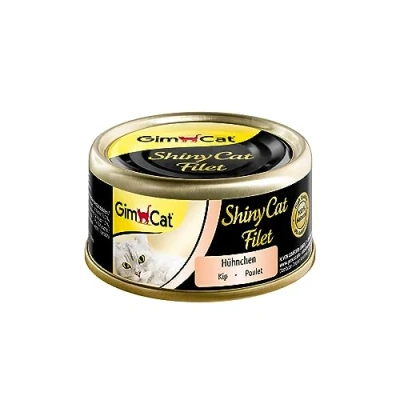 Afbeelding van 24x GimCat ShinyCat Filet kip 70 gr