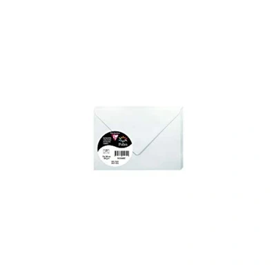 Afbeelding van Clairefontaine 5460C verpakking met 20 enveloppen, rubber, formaat 7,5 x 10 cm, 120 g/m², kleur: blauw, uitnodigingen voor evenementen en perfecte pasvorm, pollen premium papier glad