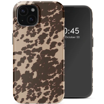 Afbeelding van Apple iPhone 15 MagSafe Hoesje Kunststof Selencia Hardcase/Backcover Country Moo&#039;d Telefoonhoesje