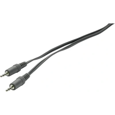 Afbeelding van SpeaKa Professional SP 1301344 Jackplug Audio Aansluitkabel [1x male 3,5 mm 1x mm] 2.00 m Zwart